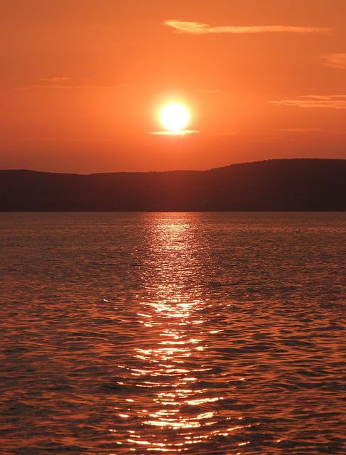 Free Sunset Ocean photo and picture