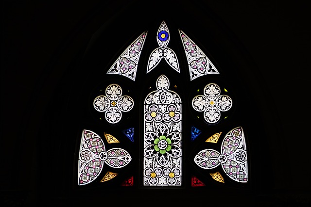 Glasmalerei, Kirche, Fenster, Kristall
