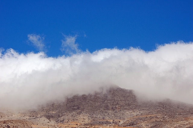 Himmel, Wolken, Berg, Landschaft, Felsig