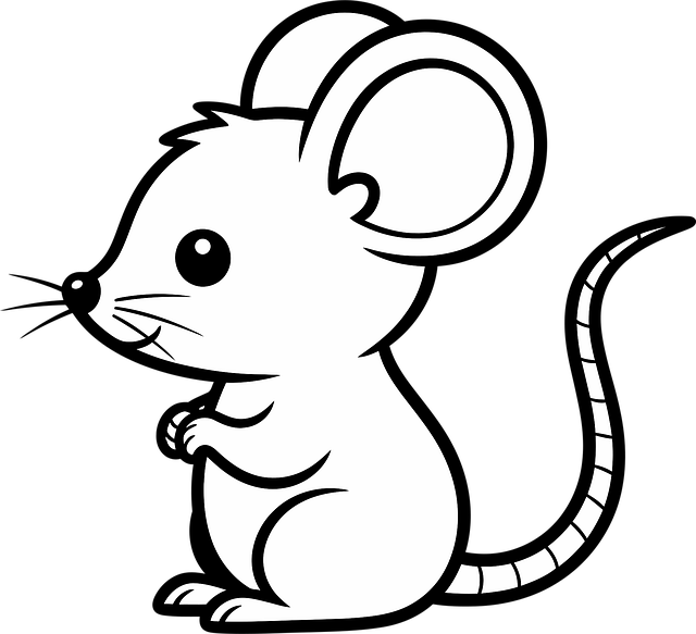 Muis, Tekenfilm, Schetsen, Dier