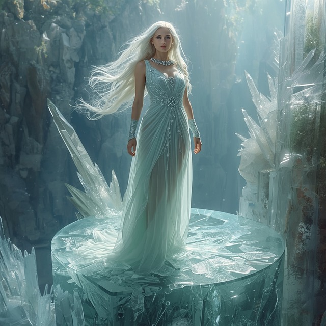 Free fantasy crystal stunning illustration