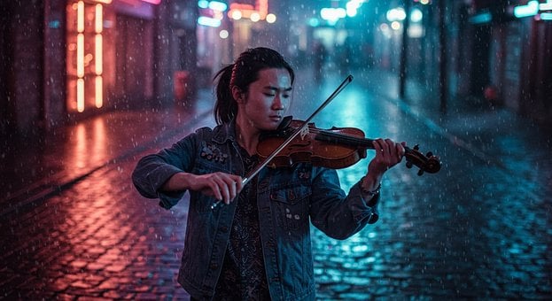 Músico Callejero, Ciudadneón