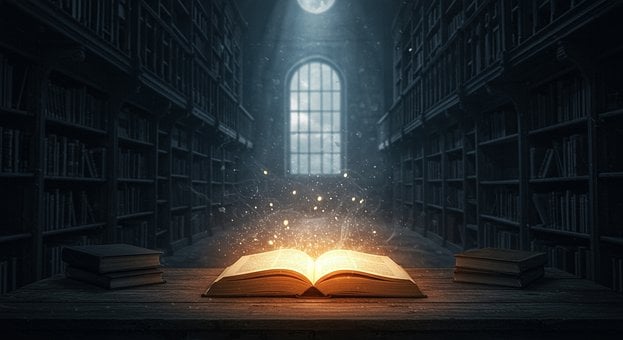 Biblioteca Antigua, Libro Mágico