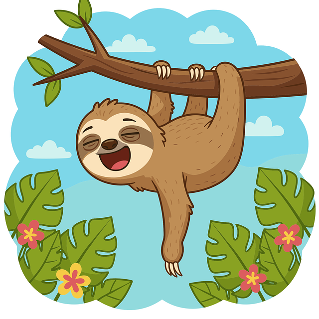 Sloth, Funny Sloth, Cute Sloth
