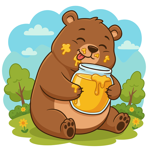 Free bear cute bear funny bear illustration