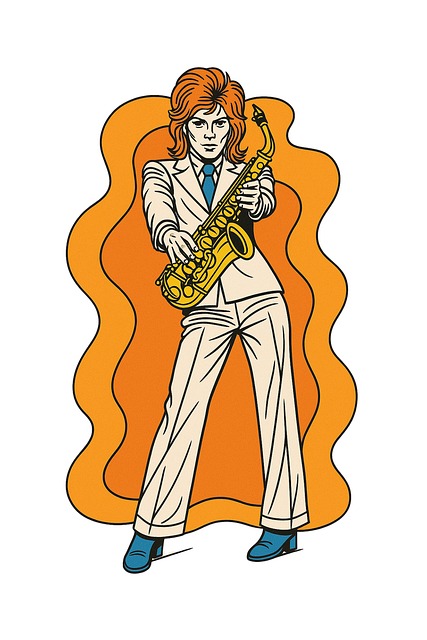 Muzică, Retro, Epocă, Muzician, Saxofon