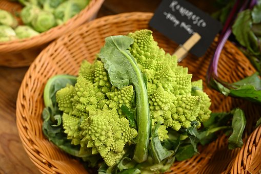 Romanesco Brokolice, Zelená, Květák