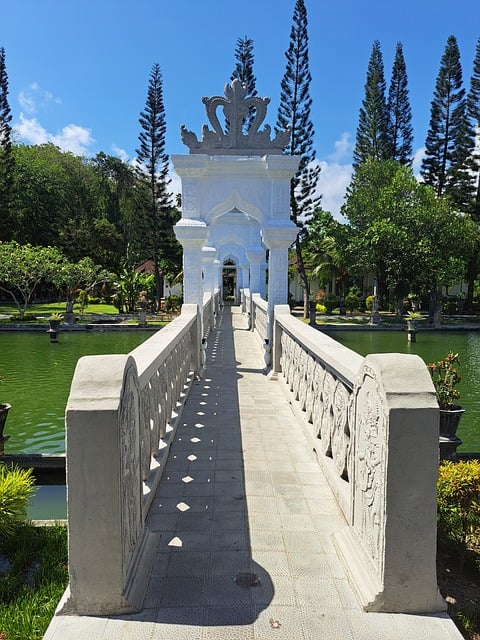 Bali, Indonesia, Taman Ujung, Vannpalass