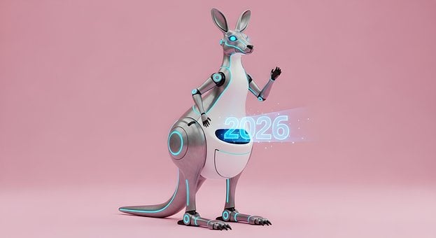Free Robot Kangaroo illustration and picture