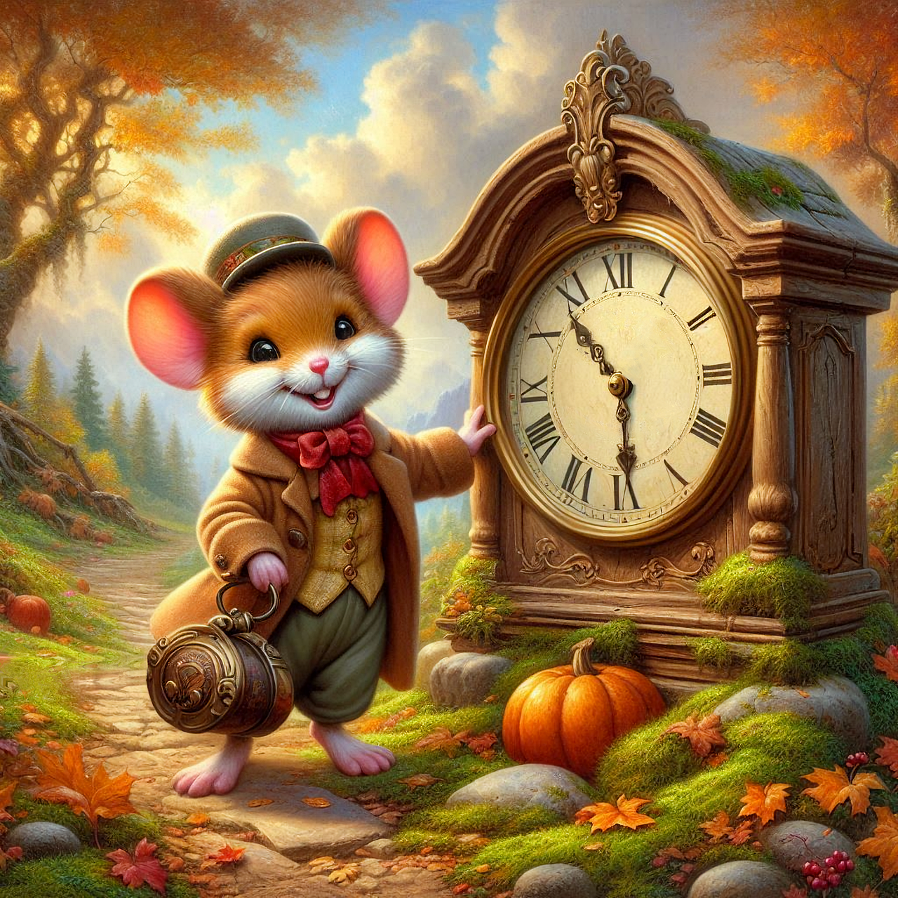 Download Autumn, Mouse, Nature. Royalty-Free Stock Illustration Image ...