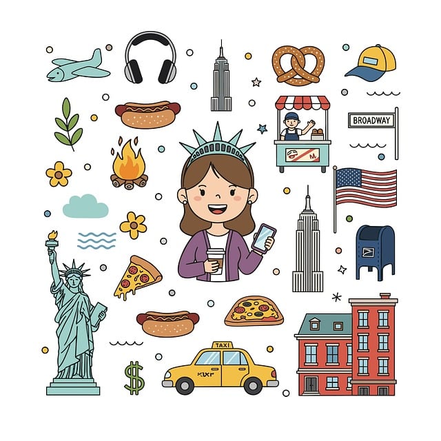 Free usa american culture new york vector