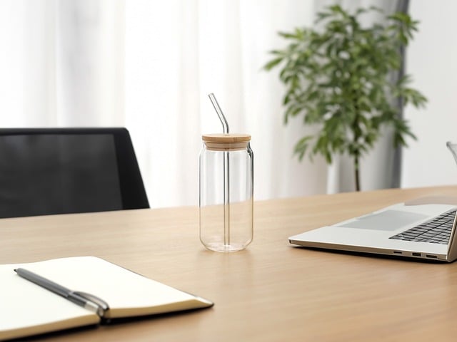 Free tumbler glass modern illustration