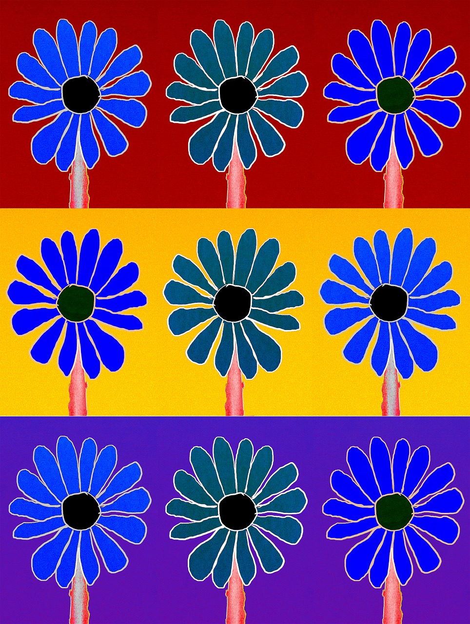 Download free HD stock image of Flowers Pattern Free Flowers Pattern photo and picture