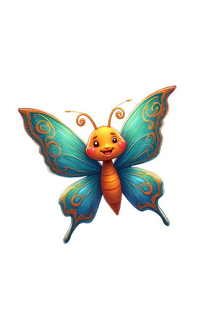 Free butterfly insect nature illustration