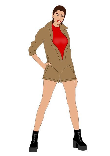 Free girl woman model illustration