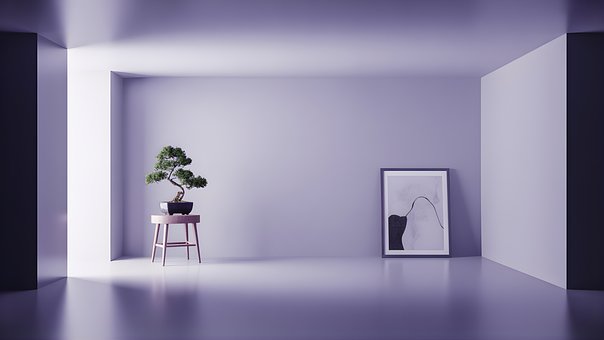 Minimalistische Studio-Achtergrond