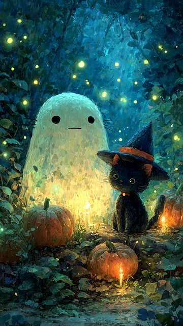 Free Ghost Cat illustration and picture