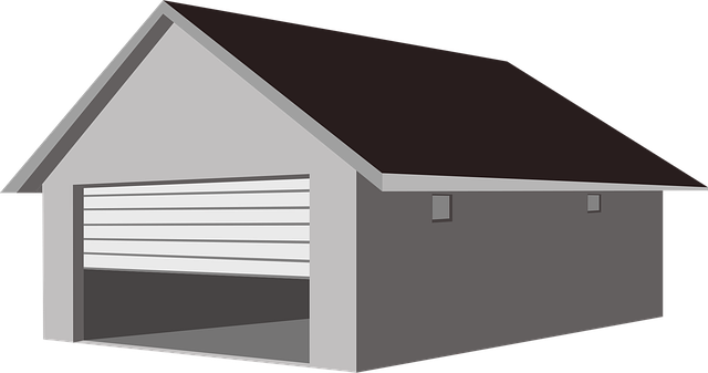 Free garage house architecture vector