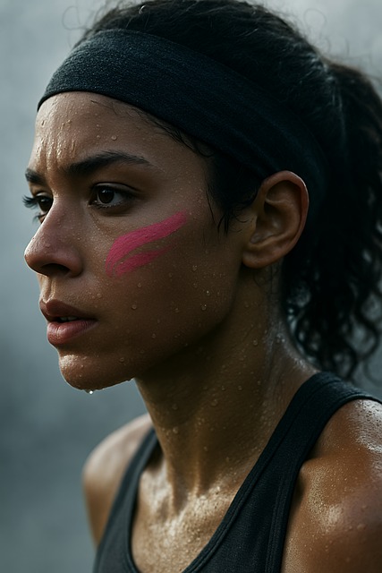 Free ai generated woman athlete illustration