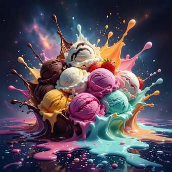 Eis, Wüste, Lebensmittel, Köstlich