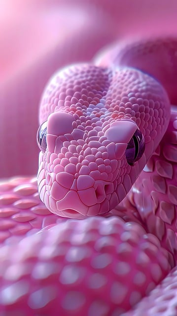 Free snake reptile scales illustration
