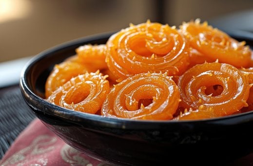 Ai Generat, Jalebi, Dulce Indian, Desert