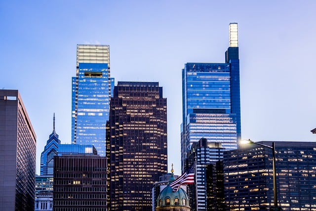 Filadelfia, Ee Uu, Rascacielos, Ciudad
