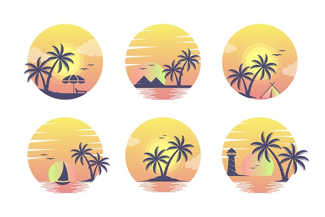 Free Beach Logo Logo vector and picture