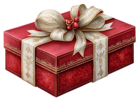 Presente De Natal, Caixa De Presente