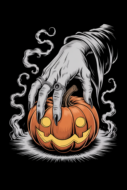 Halloween, Gresskar, Magi, Heks, Hekseri