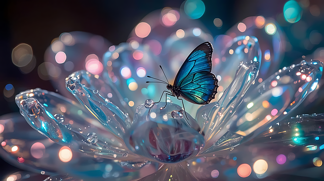 Free Butterfly Floral illustration and picture
