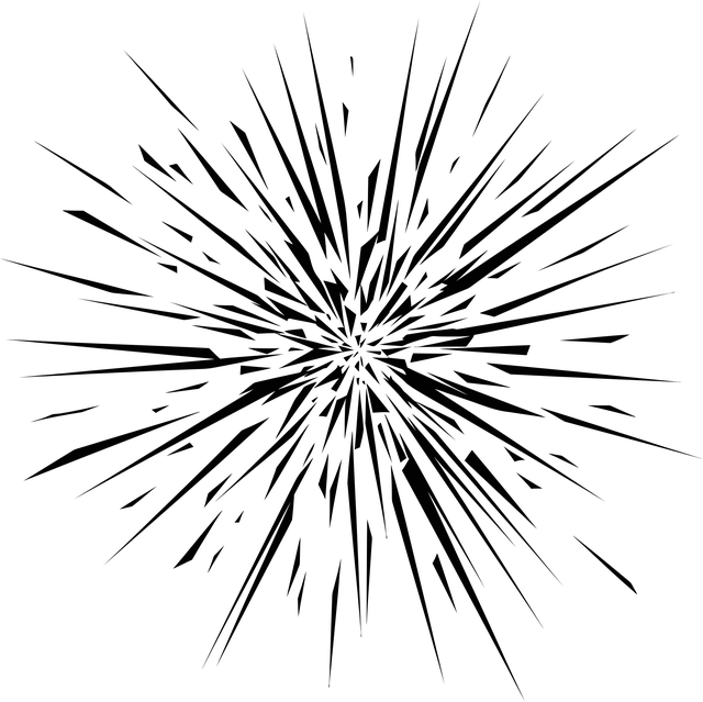 Free broken explosion energy vector