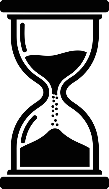 Free hourglass time second vector