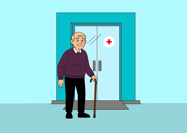 Free elderly senior aging vector