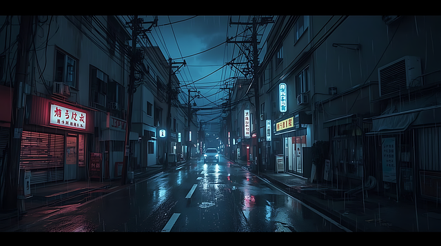 Free Cyberpunk Urban illustration and picture
