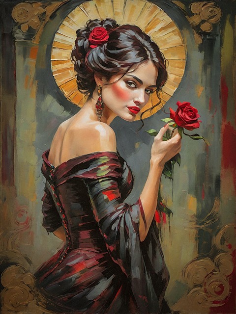 Free Portrait Woman illustration and picture