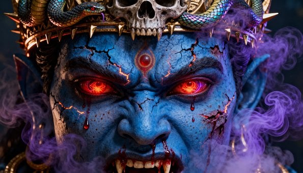 Shiva, Hindu, Deus, Mitologia, Bhairava