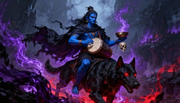Shiva, Hindu, Deus, Mitologia, Bhairava