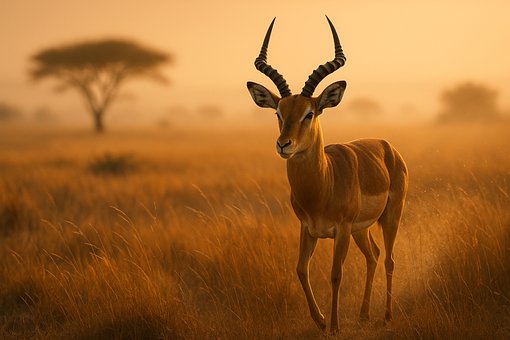 Antilope, Savanne, Afrika, Tier, Natur