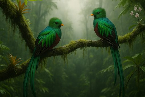 Vogel, Urwald, Prales, Tropisch, Natur