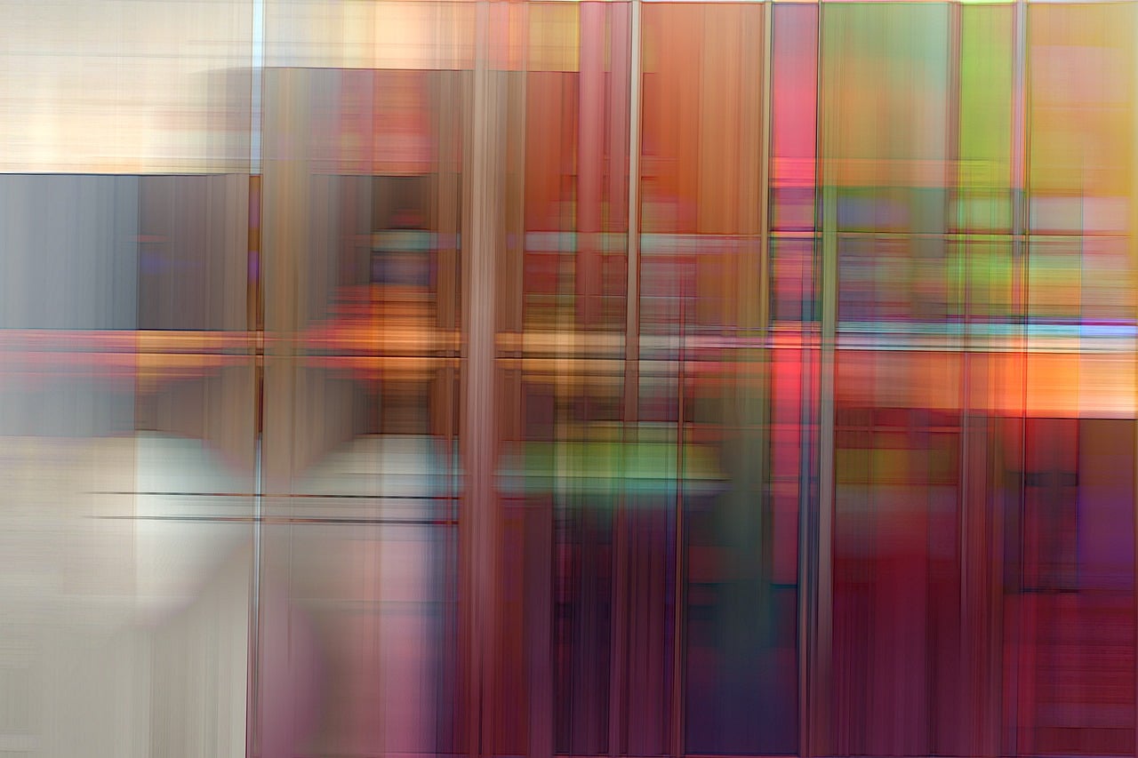 Farger, Abstrakt, Linjer, Levende, Neon
