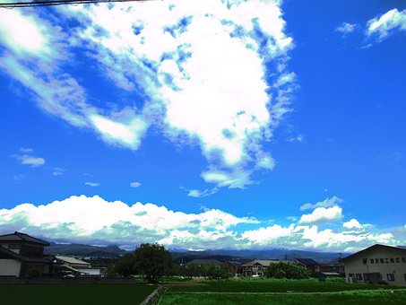 Himmel, Wolke, Landschaft