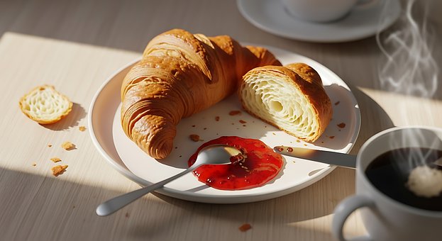 Café Da Manhã, Croissant