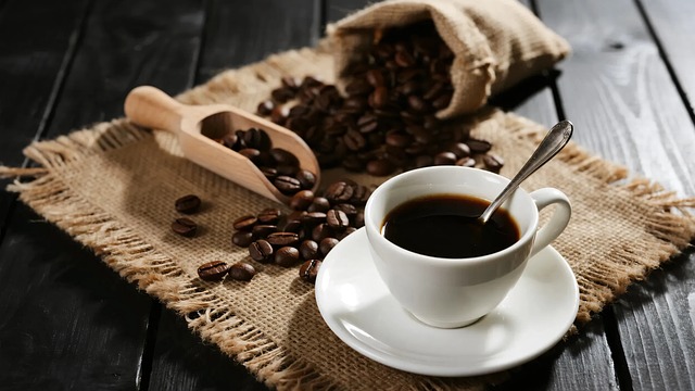 Free ai created coffee cup illustration