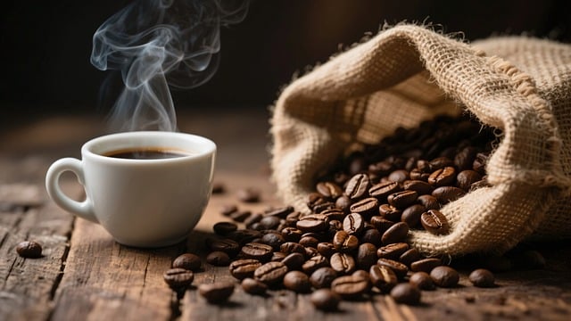 Free ai generated coffee cup illustration