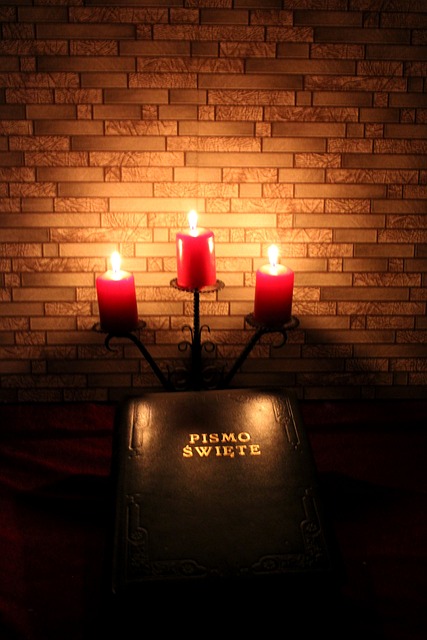 Free Candles Chandelier photo and picture