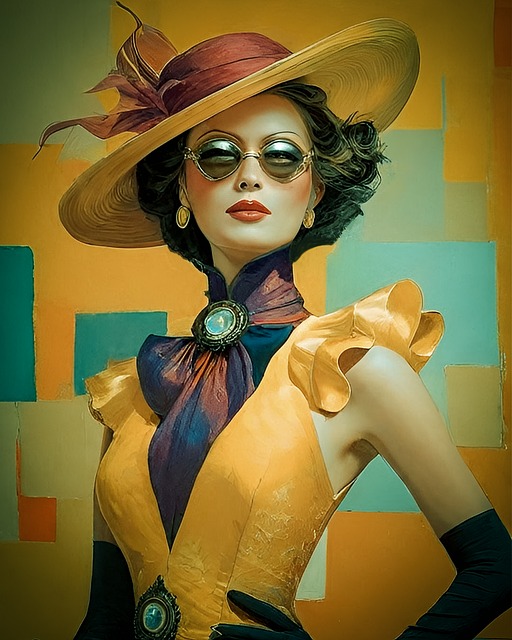 Free Woman Portrait illustration and picture