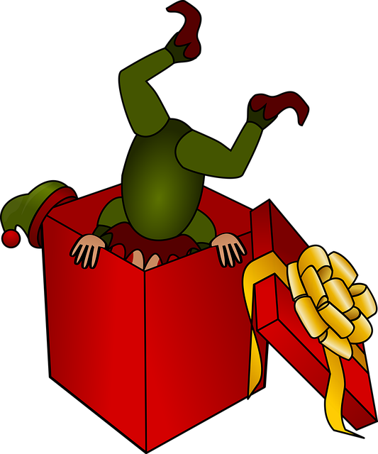 Free christmas elf leprechaun christmas vector