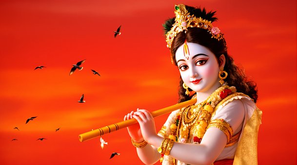 Free Krishna Hindu illustration and picture