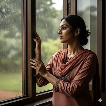 Free Indian Woman illustration and picture
